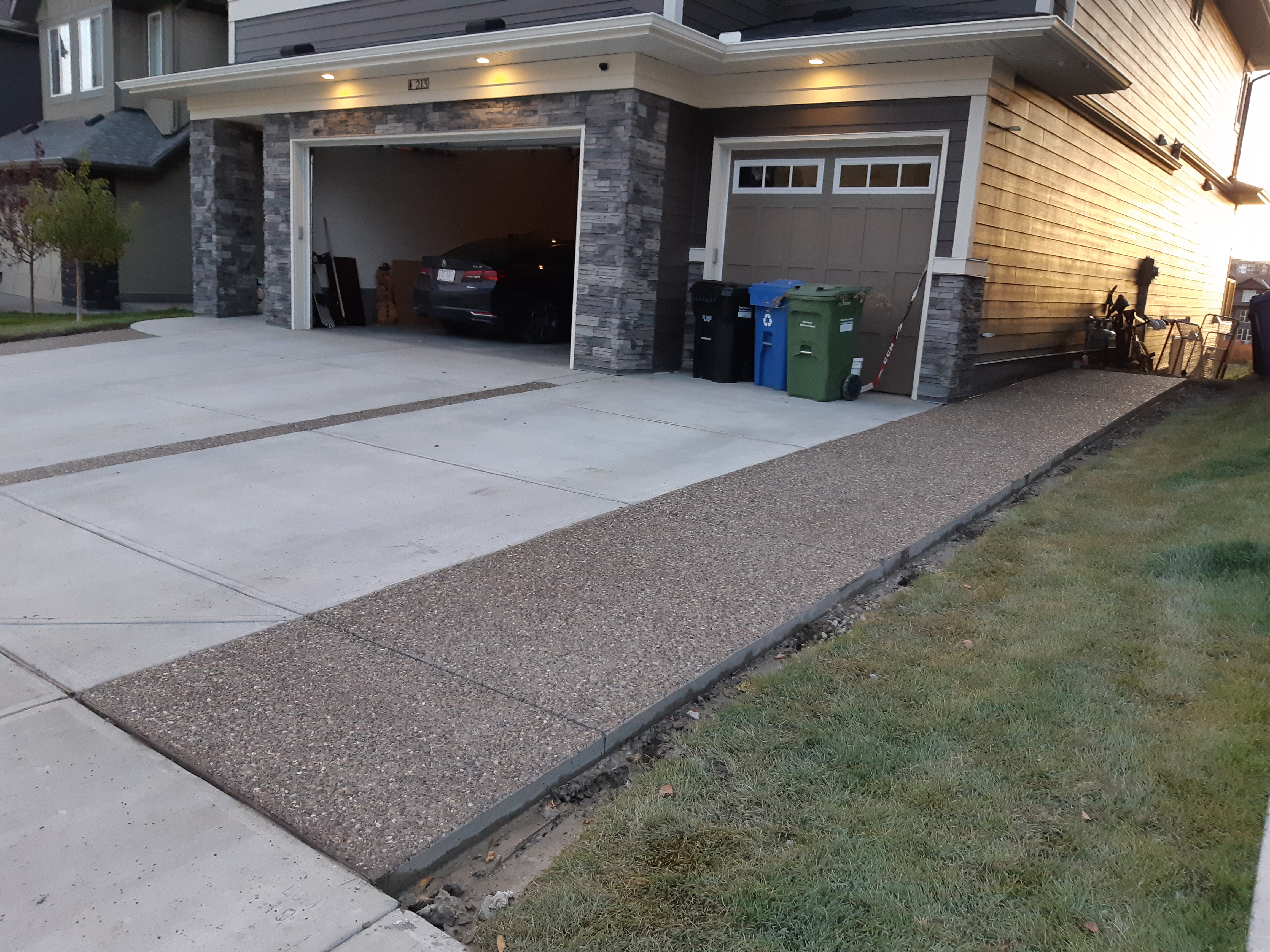 Concrete Driveway Extension Calgary
